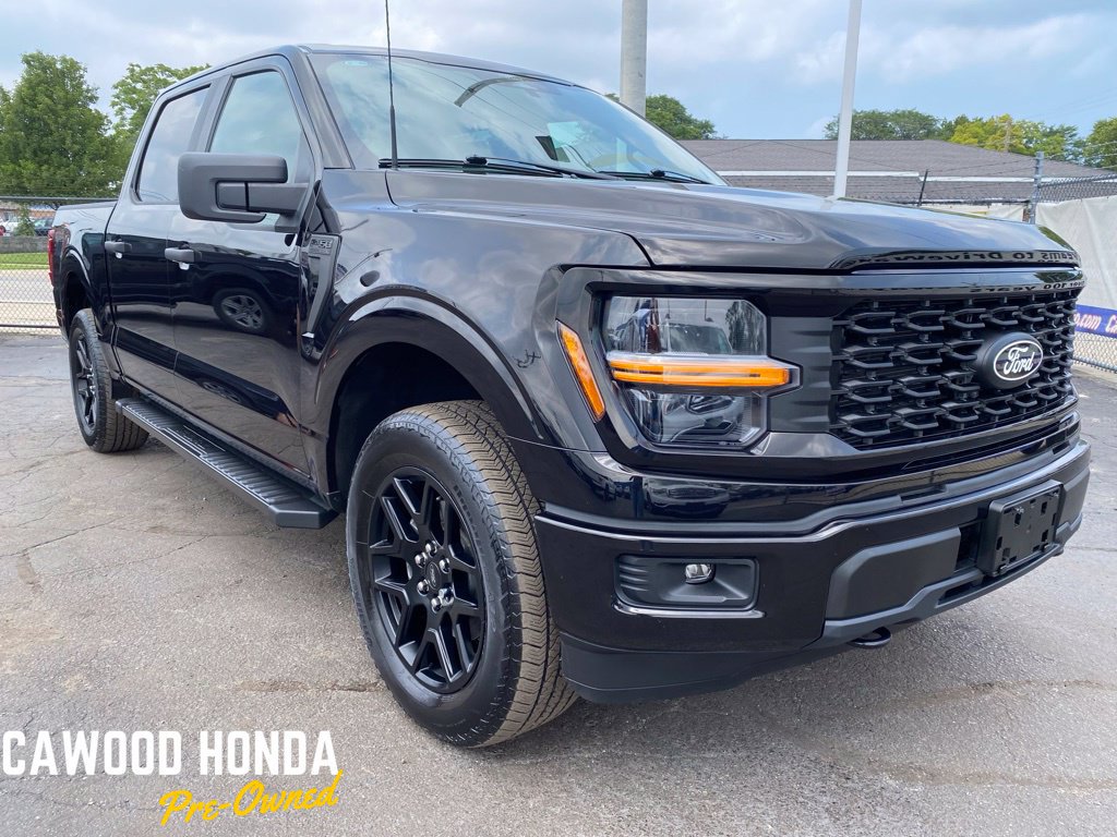 Used 2025 Ford F150 STX w/ STX Black Appearance Package AWD/4WD 360° Tour