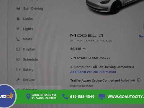Used 2021 Tesla Model 3 Standard Range Plus RWD image 3