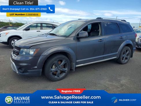 Used 2019 Dodge Journey Crossroad w/ Mopar All Weather Group FWD image 1