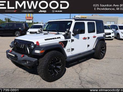 Certified 2018 Jeep Wrangler Unlimited Sport S AWD/4WD image 1