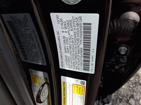 Certified 2020 Honda Accord LX image 27