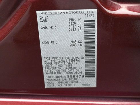 Used 2024 Nissan Altima 2.5 SV FWD image 22