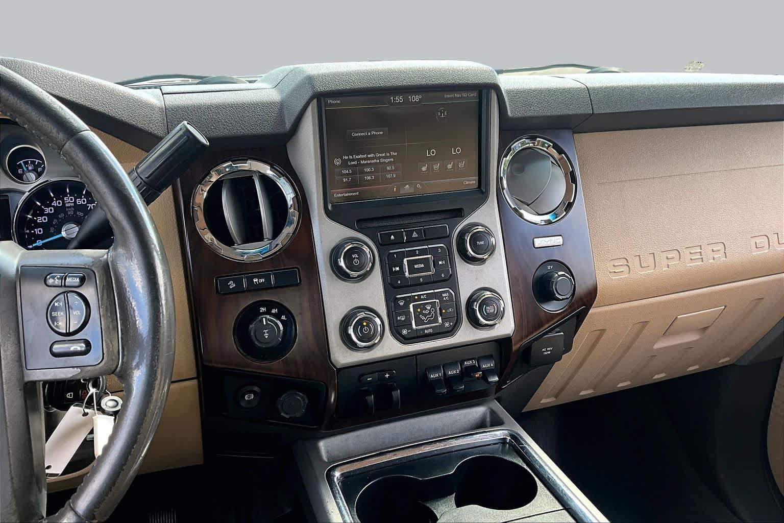 Used 2015 Ford F350 Lariat w/ Lariat Ultimate Package AWD/4WD image 7