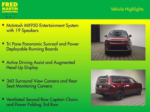 New 2026 Jeep Grand Wagoneer Summit AWD/4WD image 14