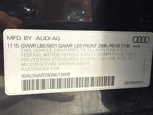 Used 2016 Audi A8 L 3.0T w/ Executive Package AWD/4WD image 36