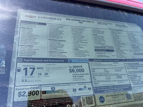 New 2026 Chevrolet Silverado 1500 LTZ w/ LTZ Premium Package AWD/4WD image 35