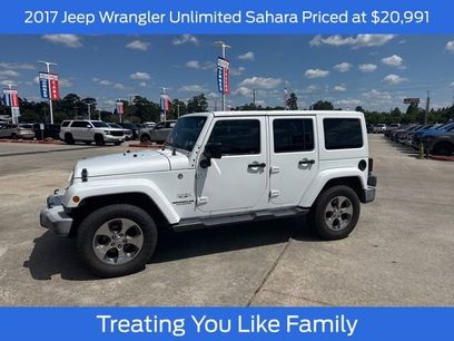 Used 2017 Jeep Wrangler Unlimited Sahara w/ Max Tow Package