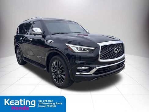 Used 2022 INFINITI QX80 Sensory w/ Cargo Package AWD/4WD image 3