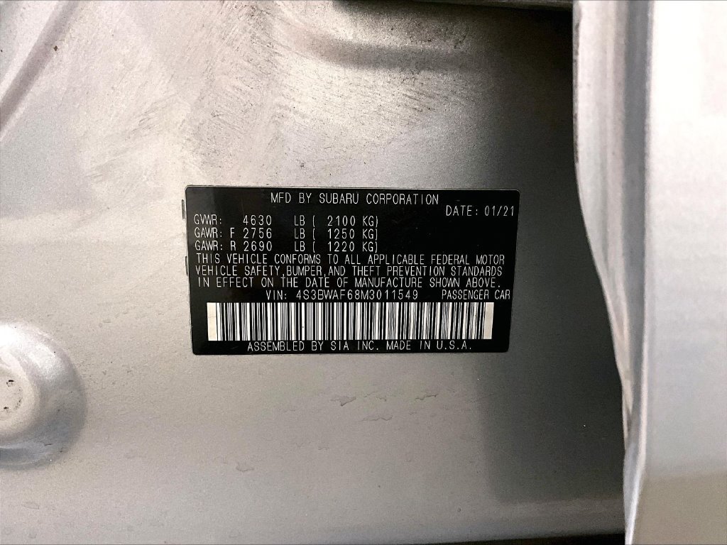 Used 2021 Subaru Legacy Premium AWD/4WD image 19