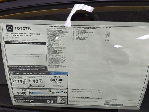 New 2026 Toyota Prius Plug-In Hybrid image 7