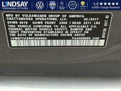 Used 2017 Volkswagen Passat 1.8T SE image 23