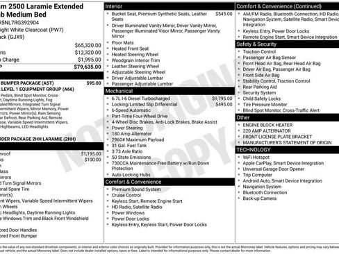 Used 2024 RAM 2500 Laramie w/ Chrome Bumper Package image 45