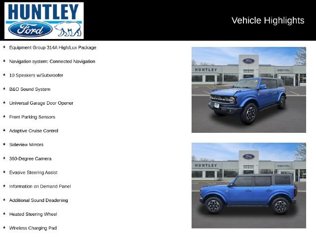 Used 2024 Ford Bronco Outer Banks AWD/4WD image 2