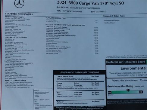 Used 2024 Mercedes-Benz Sprinter 3500 image 16