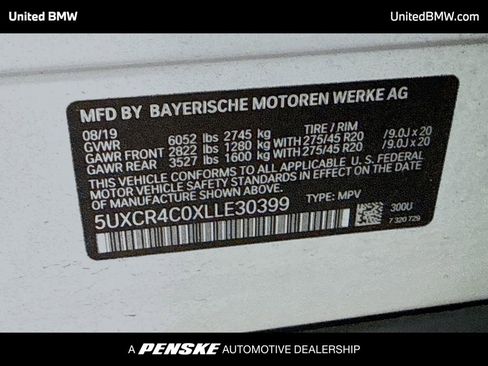 Used 2020 BMW X5 sDrive40i w/ Premium Package image 15