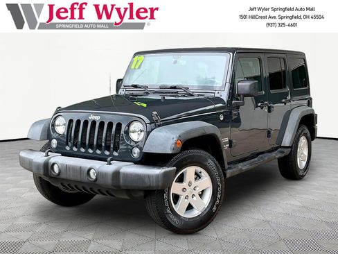 Used 2017 Jeep Wrangler Unlimited Sport w/ Quick Order Package 24S AWD/4WD image 1