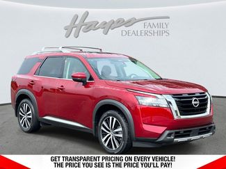 Used 2023 Nissan Pathfinder Platinum w/ Cargo Package FWD video 1