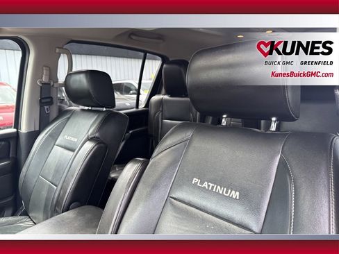 Used 2015 Nissan Armada Platinum w/ 2nd Row Captain Seat Package AWD/4WD image 13