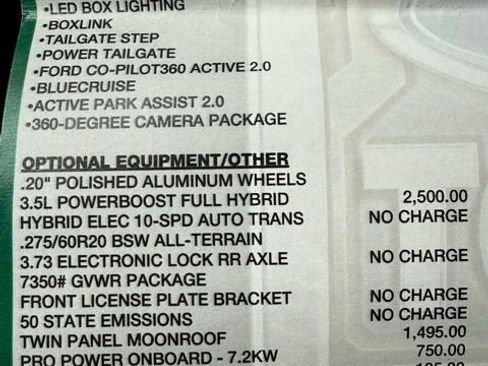 Used 2022 Ford F150 Platinum w/ Equipment Group 701A High image 30