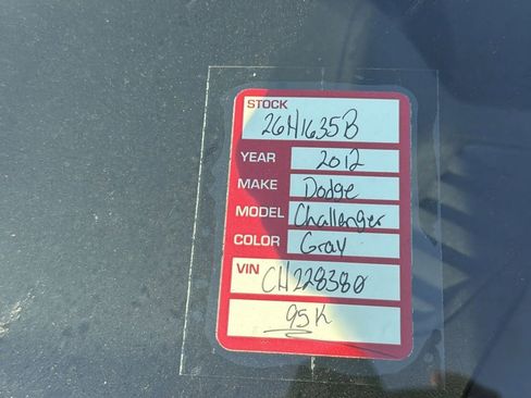 Used 2012 Dodge Challenger SXT RWD image 7