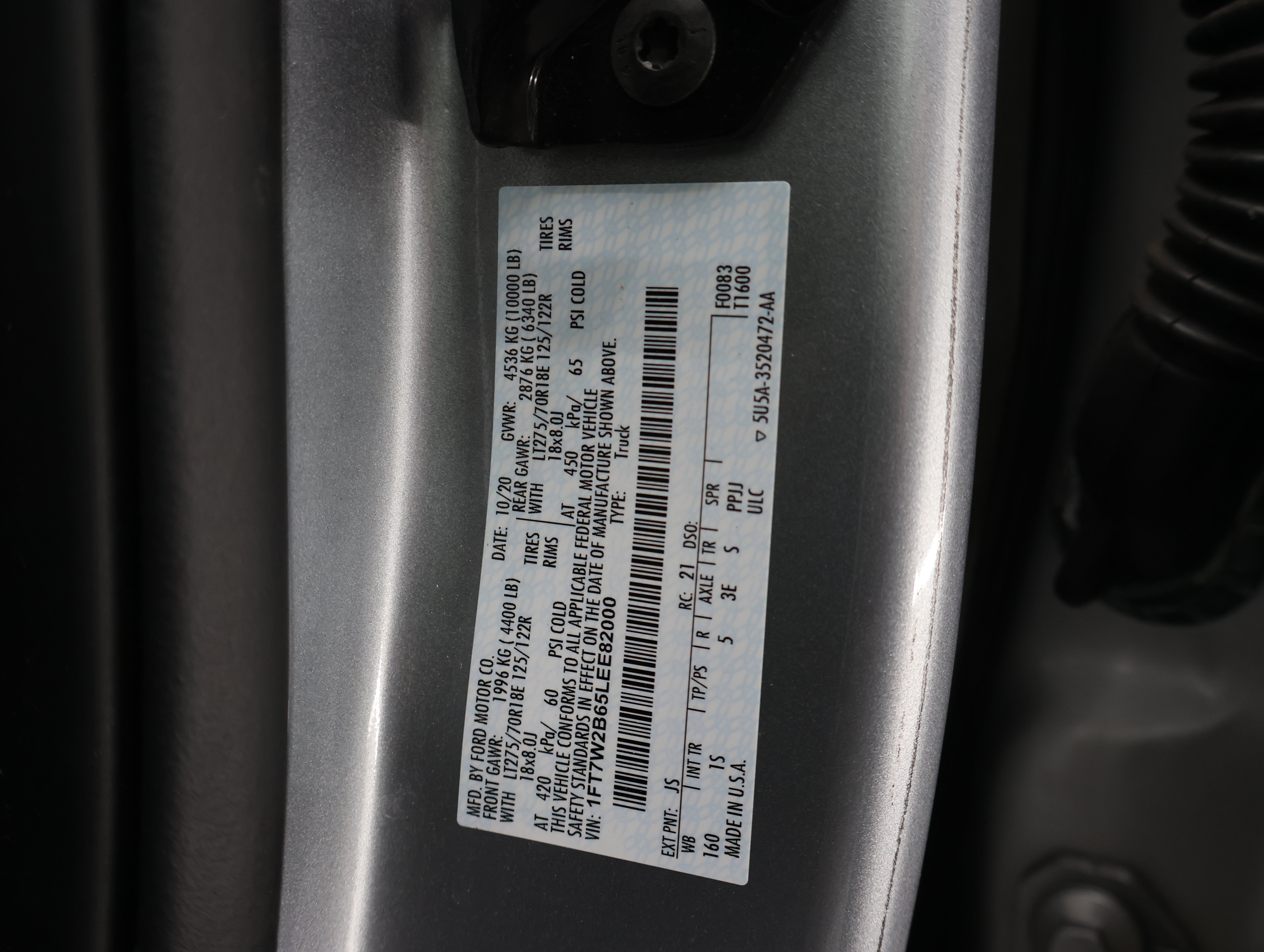 Used 2020 Ford F250 XL w/ STX Appearance Package AWD/4WD image 57