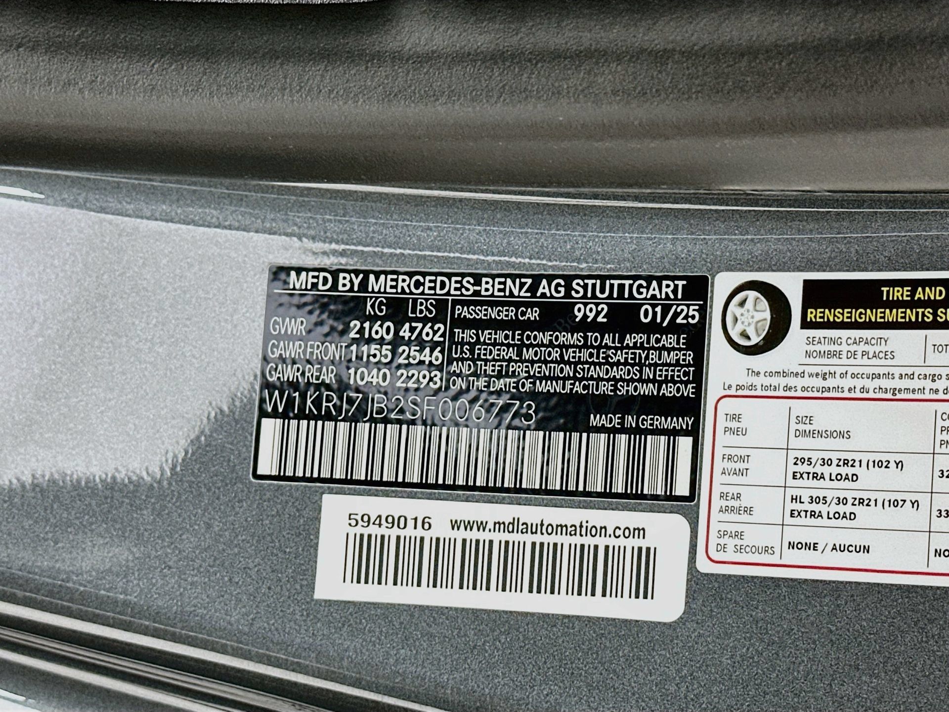 Certified 2025 Mercedes-Benz AMG GT 63 image 32