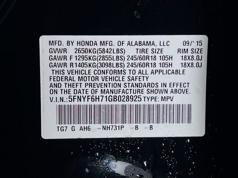 Used 2016 Honda Pilot EX-L image 31