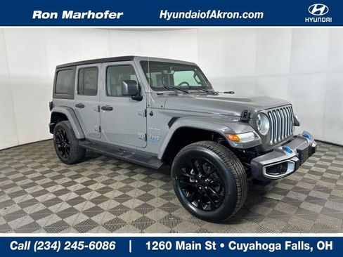 Used 2023 Jeep Wrangler Unlimited Sahara w/ Cold Weather Group image 1