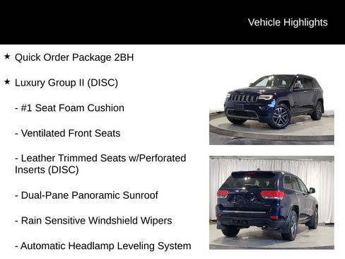 Used 2018 Jeep Grand Cherokee Limited w/ Luxury Group II image 7