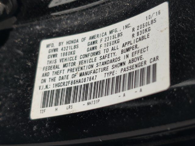 Used 2017 Honda Accord EX-L image 36