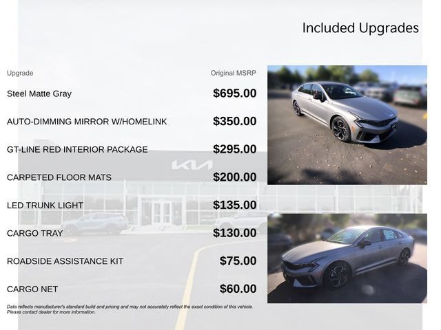 New 2026 Kia K5 GT-Line w/ GT-Line Red Interior Package FWD image 9