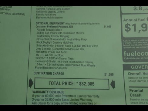 New 2026 Jeep Compass Latitude image 22