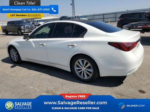 Used 2018 INFINITI Q50 Luxe w/ Essential Package (3.0T Luxe) image 3