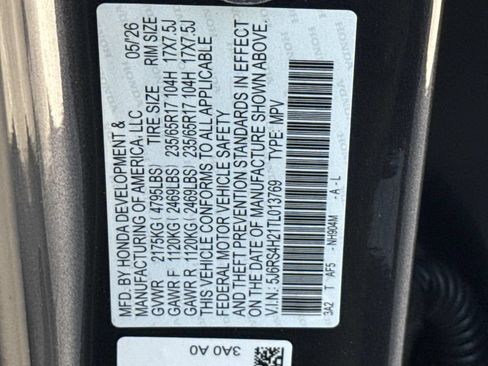 Used 2026 Honda CR-V LX image 19