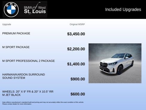 New 2026 BMW X3 xDrive30i w/ Premium Package AWD/4WD image 17