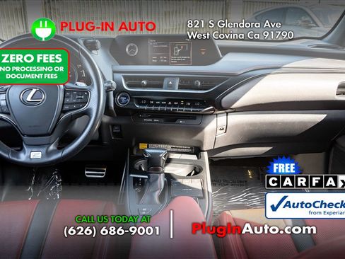 Used 2022 Lexus UX 250h F Sport w/ Accessory Package (Z2) AWD/4WD image 14
