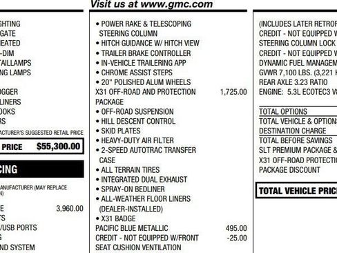 Used 2022 GMC Sierra 1500 SLT w/ SLT Premium Package image 2