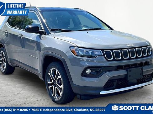 Used 2022 Jeep Compass Limited AWD/4WD image 1