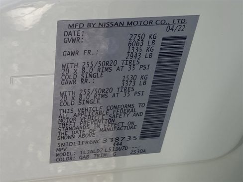 Certified 2022 INFINITI QX60 Luxe w/ Performance Audio Package image 37