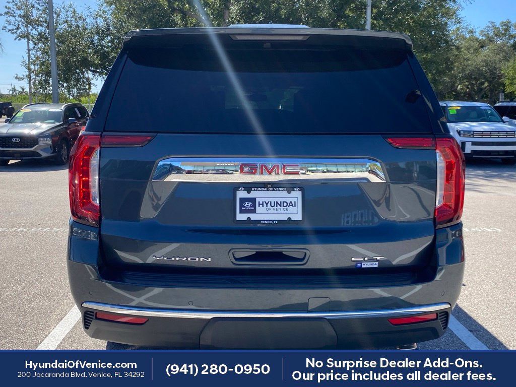 Used 2021 GMC Yukon SLT w/ SLT Luxury Plus Package AWD/4WD image 35