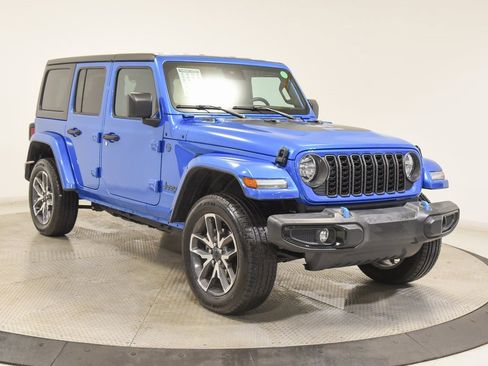 Used 2024 Jeep Wrangler Sport S 4xe w/ Technology Group image 3