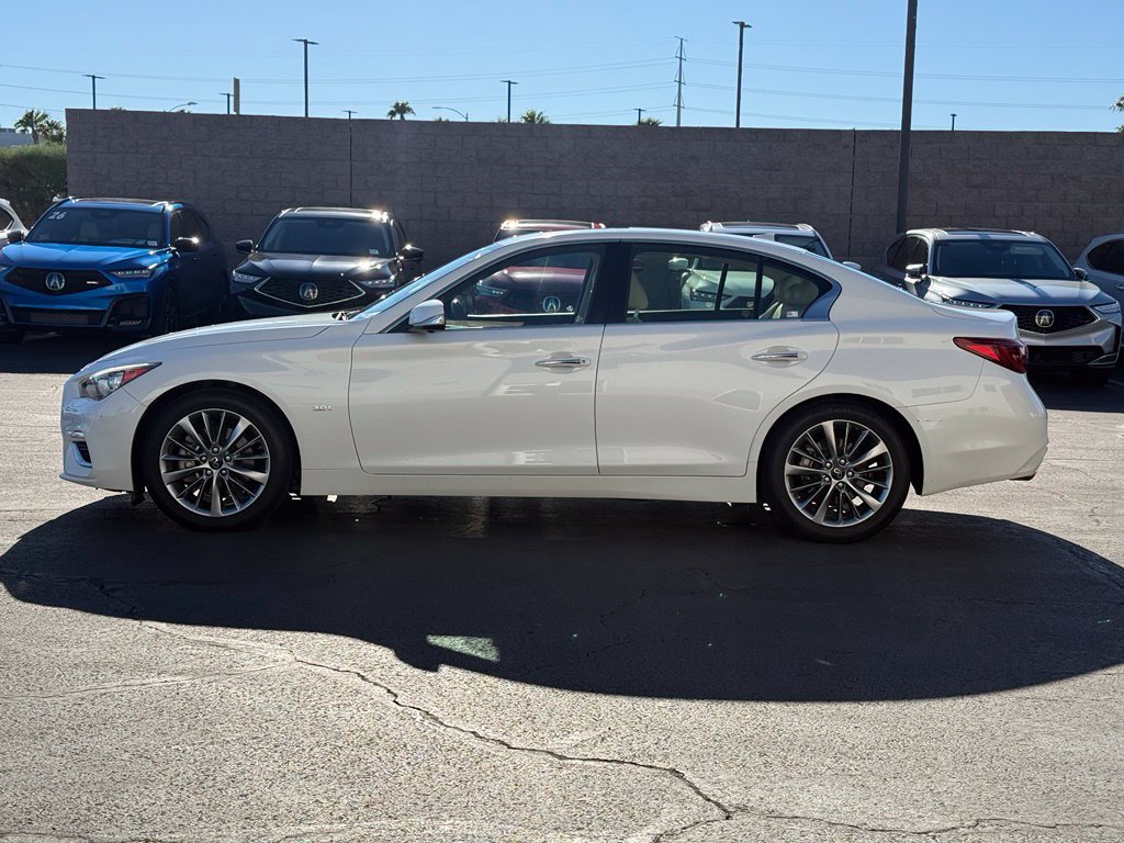 Used 2020 INFINITI Q50 Luxe w/ Essential Package (3.0T Luxe) RWD image 11