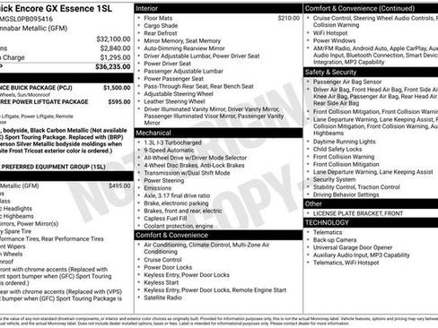 Used 2023 Buick Encore GX Essence w/ Experience Buick Package image 6