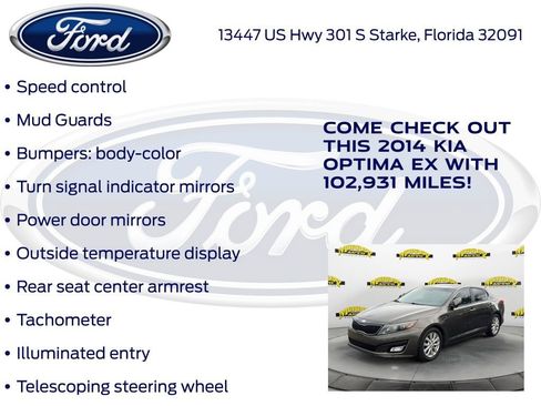 Used 2014 Kia Optima EX FWD image 30