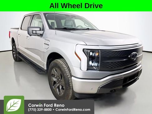 Used 2023 Ford F150 Lightning XLT w/ Equipment Group 312A High AWD/4WD image 1