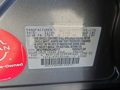 Used 2024 Nissan Kicks S image 33