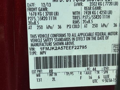 Used 2014 Ford Expedition EL Limited w/ Equipment Group 301A AWD/4WD image 32