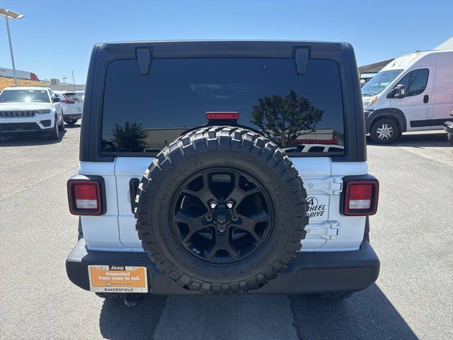 Certified 2022 Jeep Wrangler Unlimited Sport AWD/4WD image 4