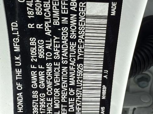 Used 2020 Honda Civic LX image 29