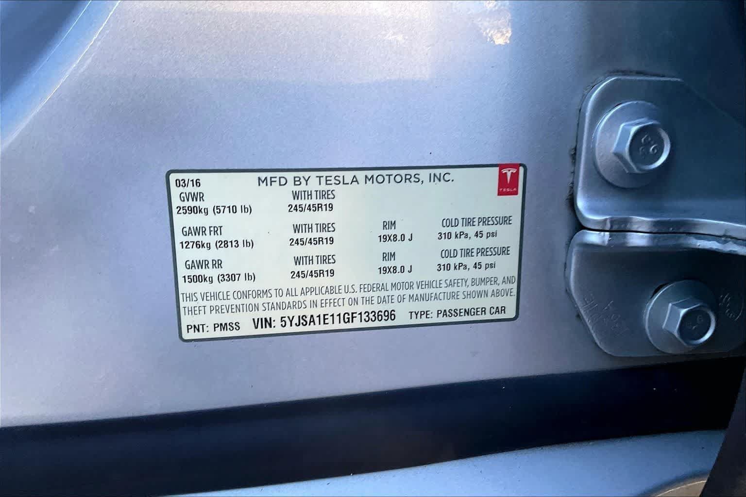 Used 2016 Tesla Model S 70 RWD image 20
